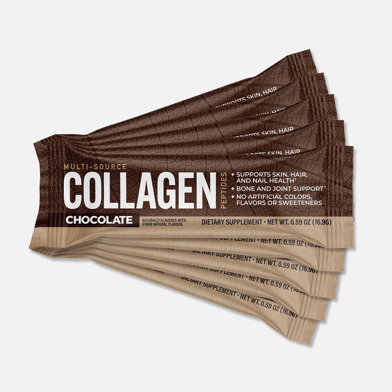 Multi-Source Collagen Peptides Stick Packs