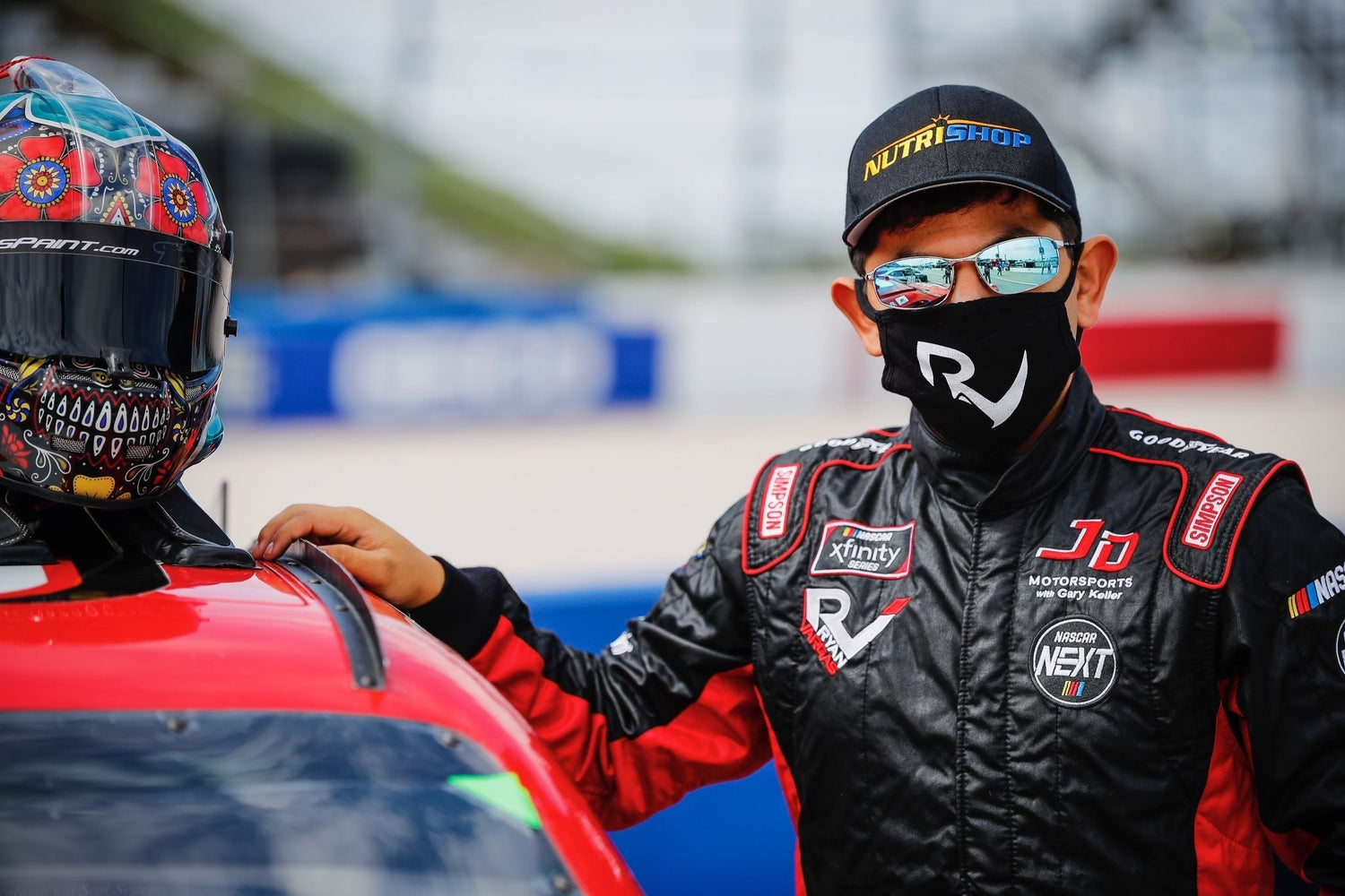 NUTRISHOP® Helps Fuel TikTok-Sponsored Xfinity Race Car Driver Ryan Vargas
